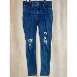 Levi’s Distressed Skinny Jeans W29 L30 Stretch Denim High Rise